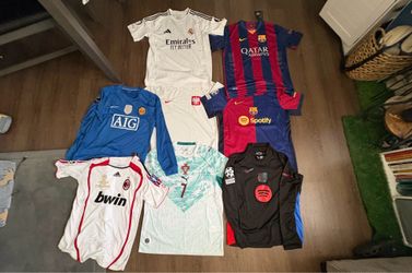 Soccer jerseys