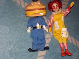 VINTAGE RONALD MCDONALD AND Mayor Mccheese