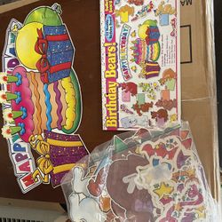 Birthday Bulletin board Set