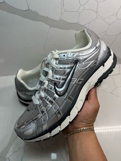 Nike p-6000 metallic silver