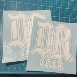 car decals / window stickers