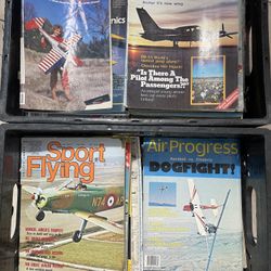 RC Aviation Magazines vintage