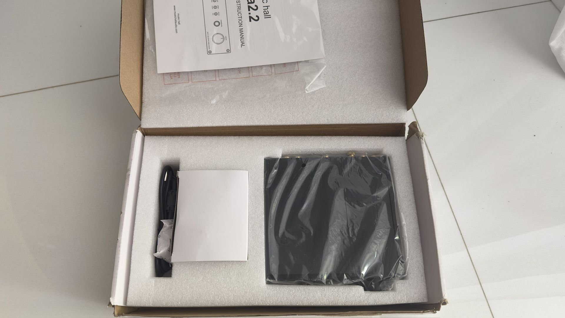 Music Hall PA2.2 MM/MC Phono, A2D, & Headphone Preamplifier