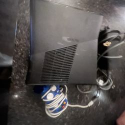 Xbox 360 Slim W Control And Cables 