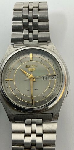 Vintage Automatic Two-Tone Seiko 5