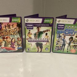 Xbox Kinect Games (3)