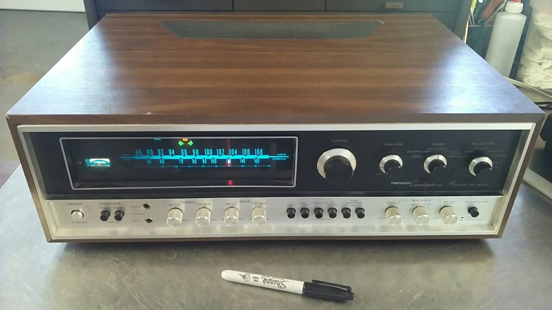 Vintage Pioneer Quadraphonic Amp Stereo QX-8000