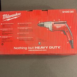 Brand New!! Milwaukee Magnum 1/4” Drill Corded