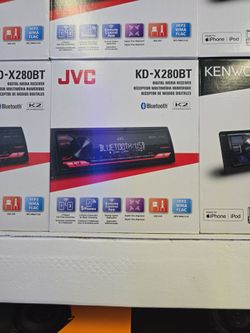 JVC KD-X280BT
Digital media receiver