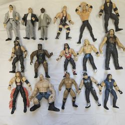 WWF Action figures 17 Total