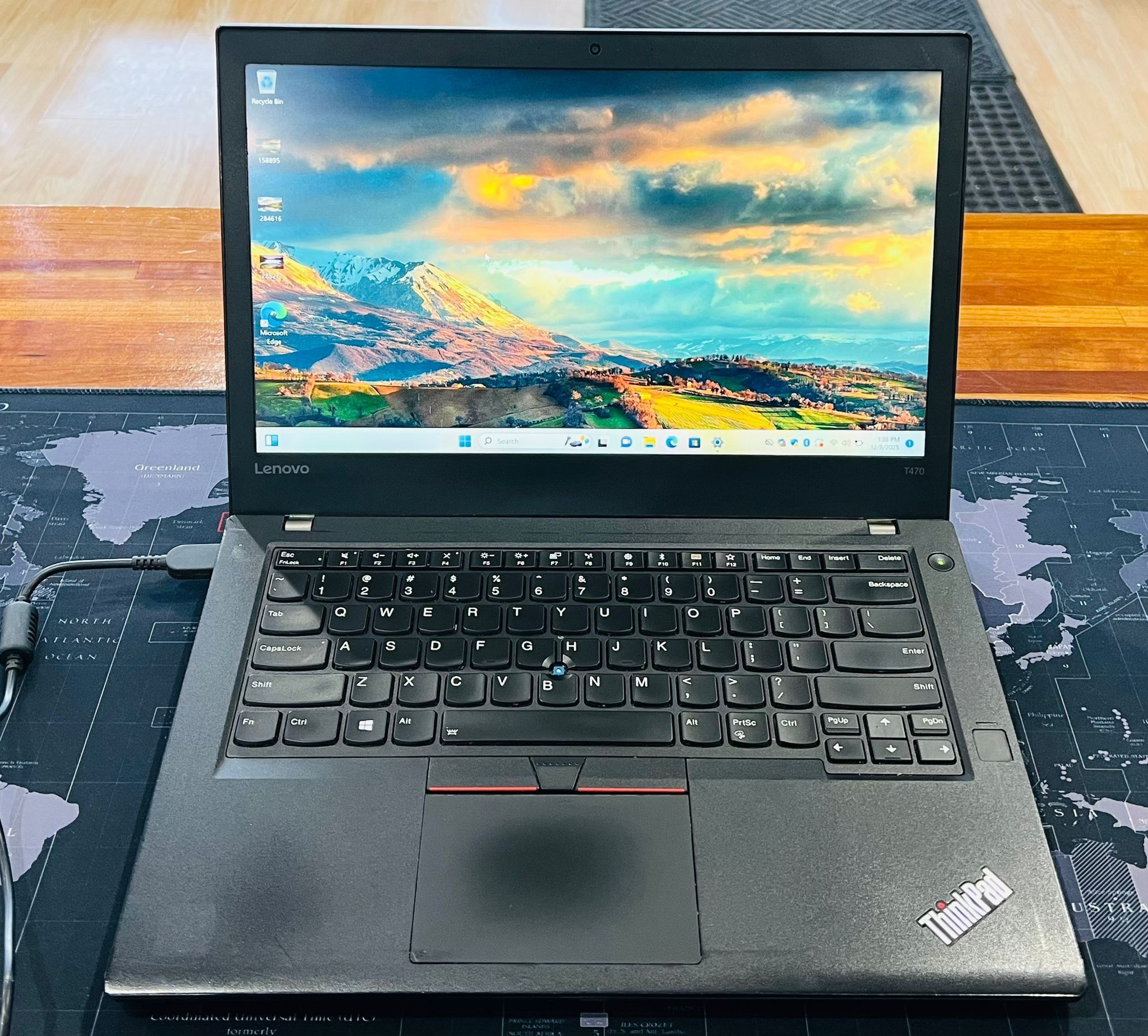 LENOVO T470 Core i5 8GB 256GB Windows 11 Pro Read Description
