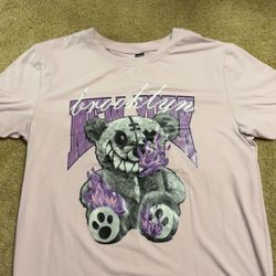 Purple And Pink And Black Shein Shirt 