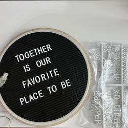 LETTER BOARD