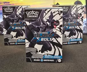 Pokemon Black Bolt Booster Bundle