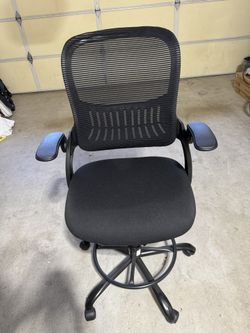 High Office Chair Black