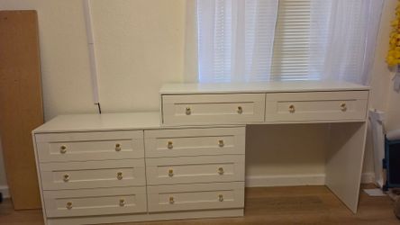 Dresser/ Desk combo