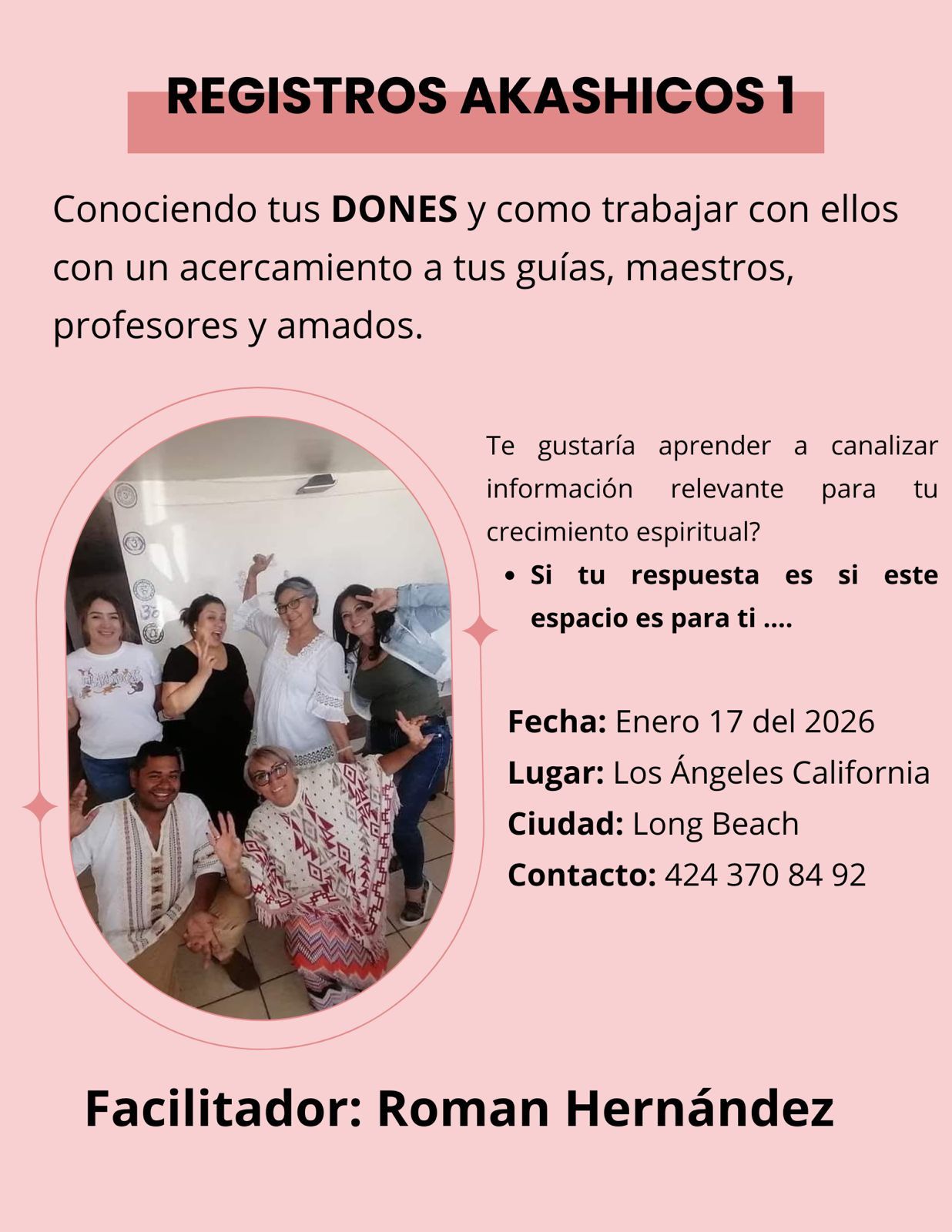 TALLER DE REGISTROS AKASHICOS