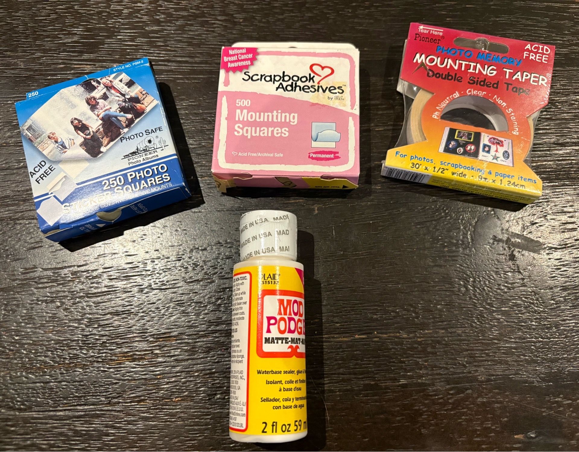 Scrapbooking and embellishments