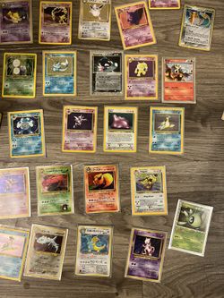 Pokemon Cards Vintage / Modern