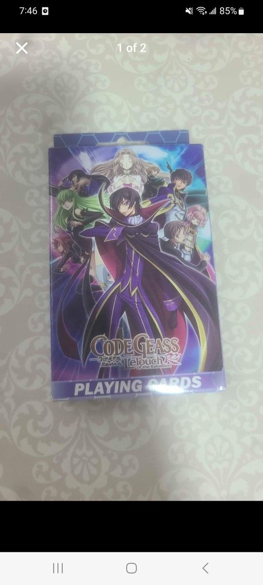 CodeGeass Playing Cards