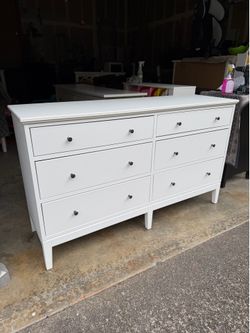Ikea Idanas 6 Drawer Dresser -DELIVERY AVAILABLE