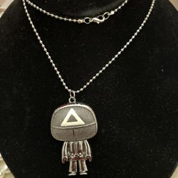 Squid Games Necklace With Pendant 