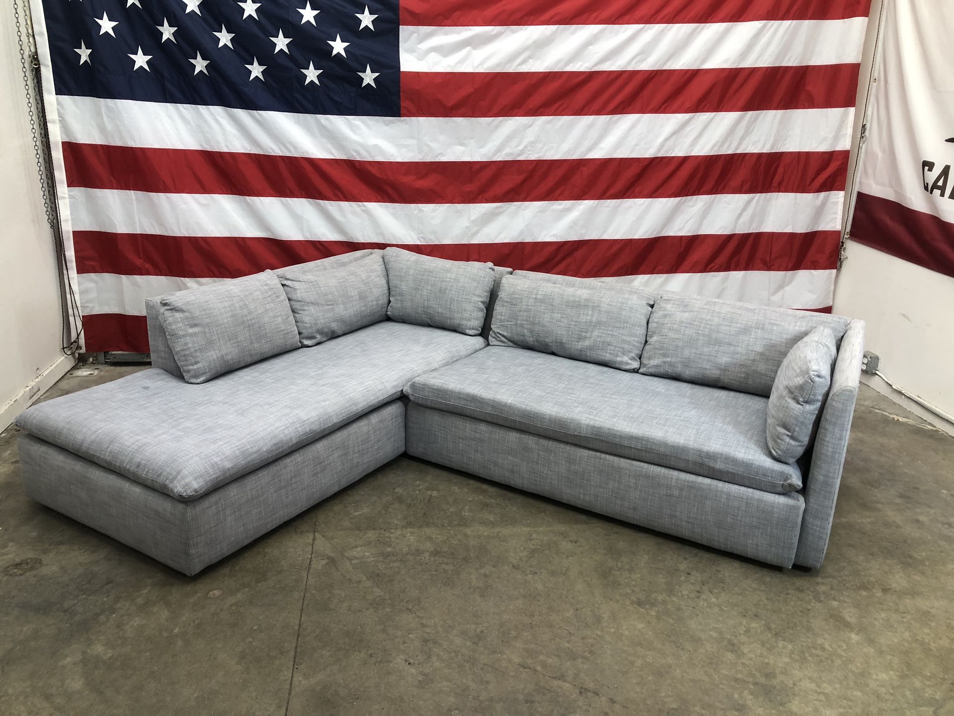 Free Delivery - West Elm Sectional Couch