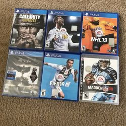 Ps4  Game Bundle 6 Games