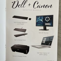 New Model Dell 14” Inspiron 5402 Laptop Desktop Bundle -L@@K! SRP $1000