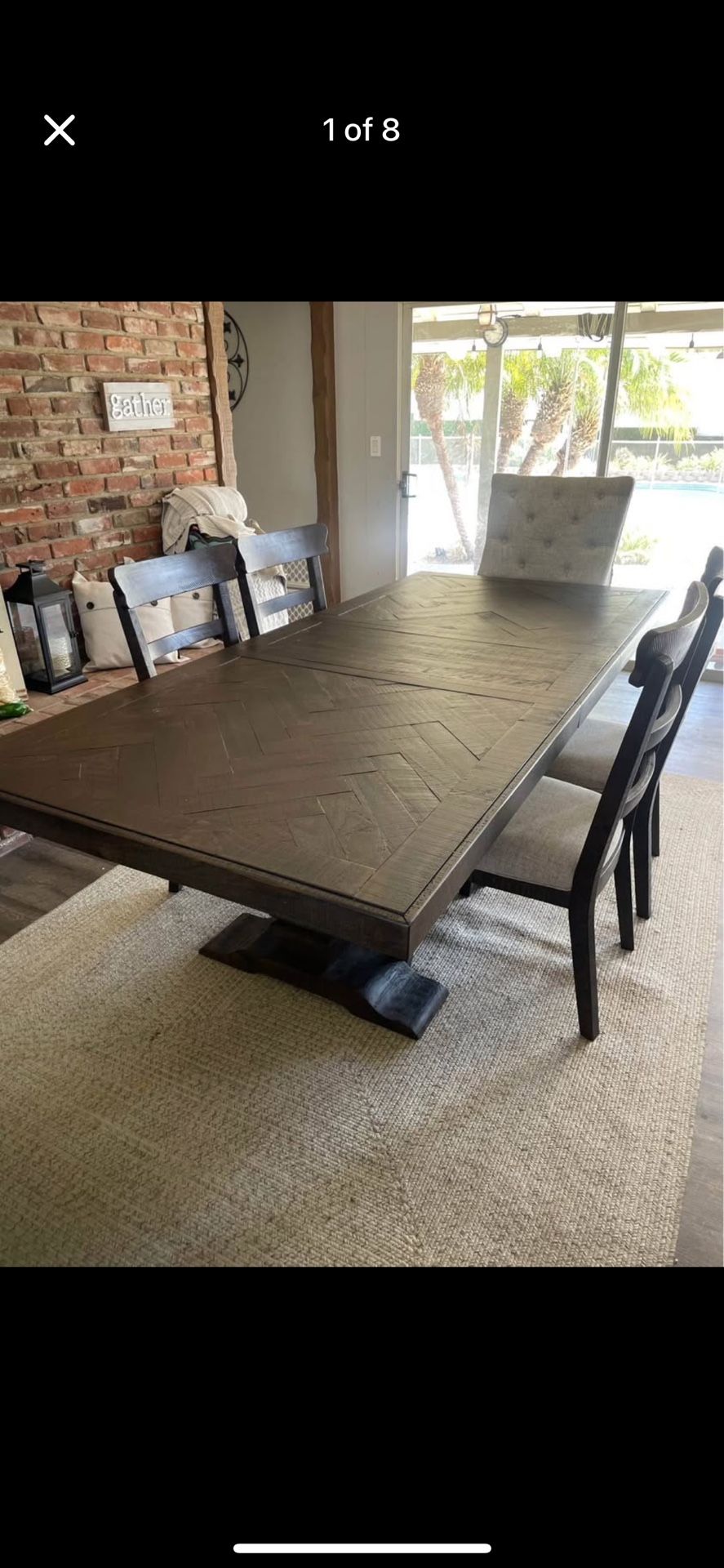 Ashley Dining Set With Buffet for Sale in West Covina, CA - OfferUp