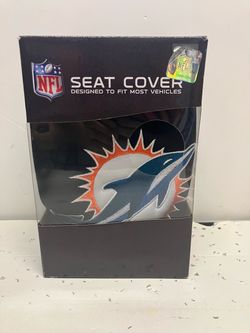 Miami dolphins seat cover