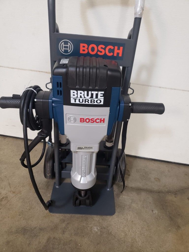 Bosch Brute Turbo Jack Hammer New 70 Lbs Demolition Hammer