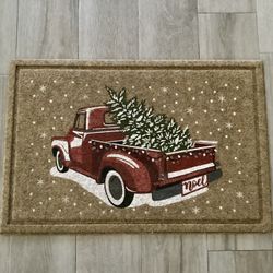 Large Christmas Outdoor Indoor Rug Mat 36” High Quality 