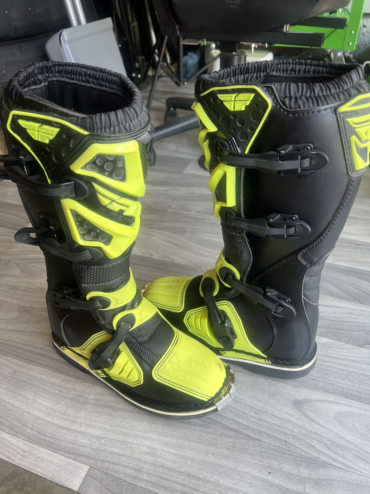 Maverick Fly Dirtbike Boots Size 8