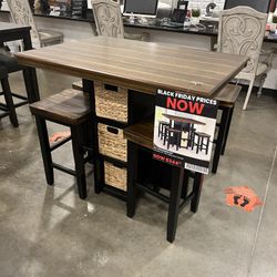 Five Piece Pub Dining Room Set