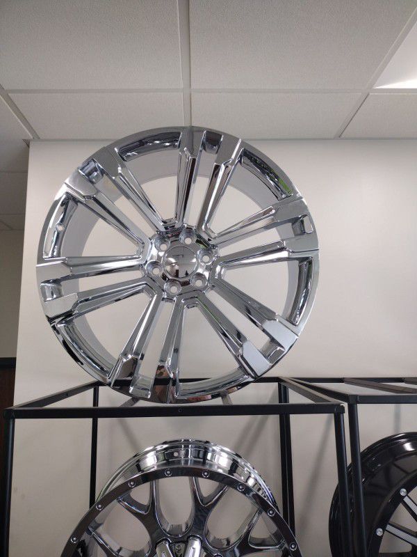 Memorial Day Special 600.00 Off 26" 28" Rims Tires Package Replica  Factory 26 Inches  Locks Lugs Kit Included 