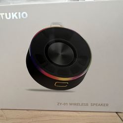 ZY-01 Wireless Bluetooth Speaker – RGB Lights - Never Opened