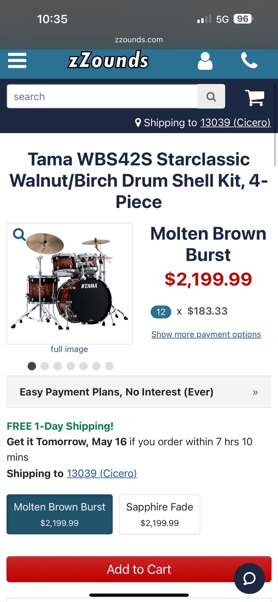 tama drum kit