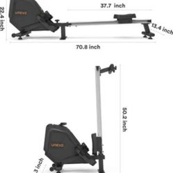 UREVO Folding Rower