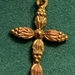 Black Hills Gold Cross