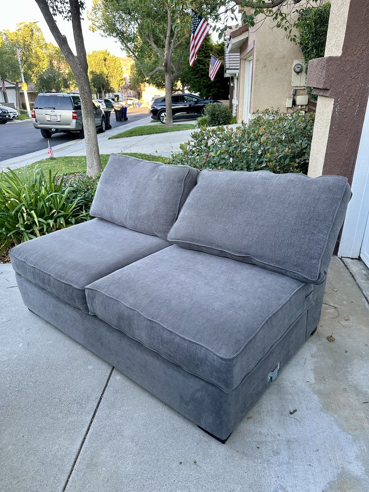 Grey sofa