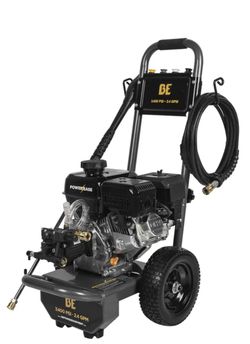 BE Power 3400 PSI 2.4 GPM Gas Pressure Washer