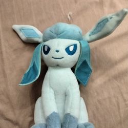 Glaceon Pokemon Plushie