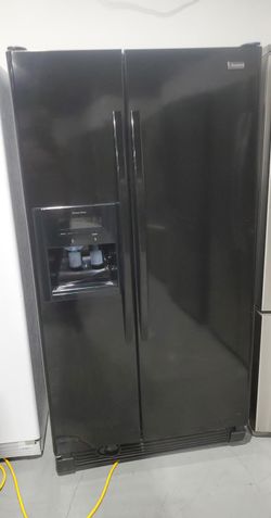 Kenmore Side By Side Black Refrigerator
