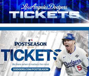 Dodger tickets