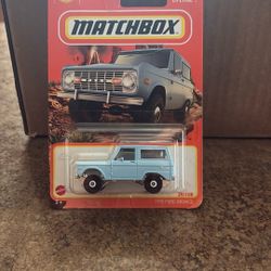 2024 Matchbox 1970 Ford Bronco Lt. Blue 29/100 HTF