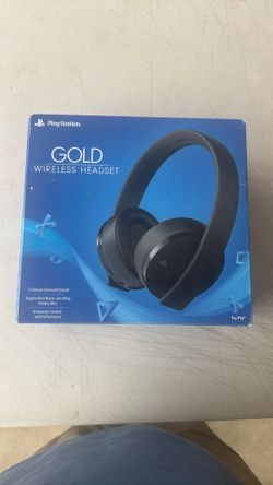 PlayStation Gold Wireless Headset 