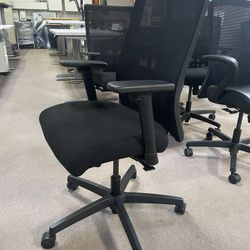 Black Mesh Chairs 