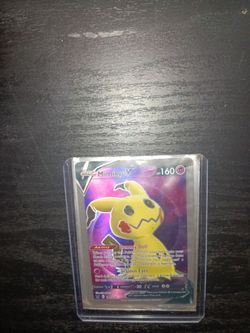 Mimikyu V Pokémon Trading Card 160 HP