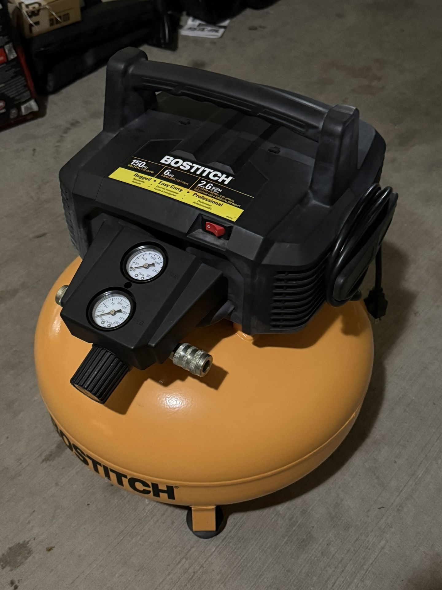 Bostitch 6 Gallon Air Compressor